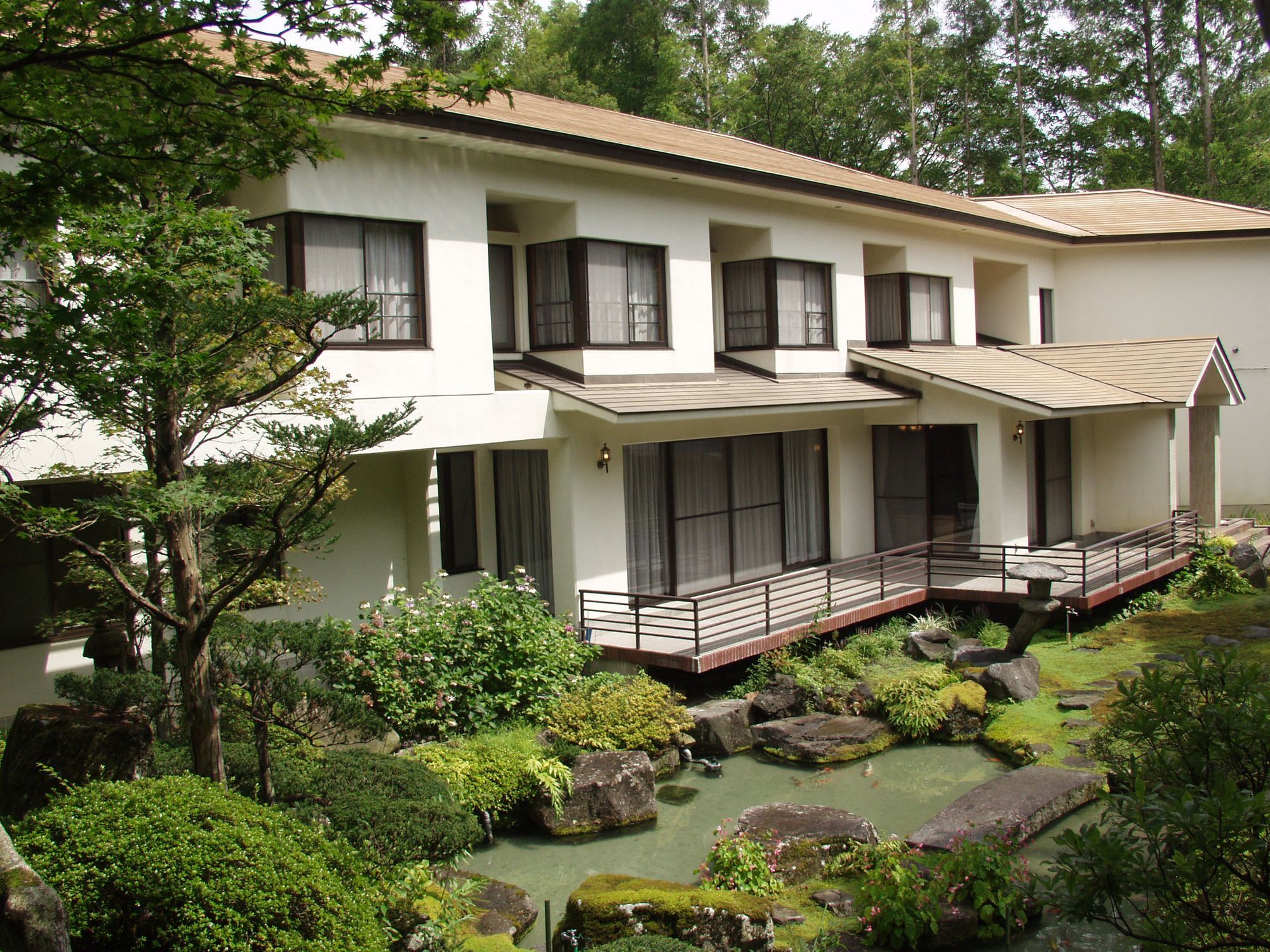 Teiensaryo Yamanakako Hotel Buitenkant foto